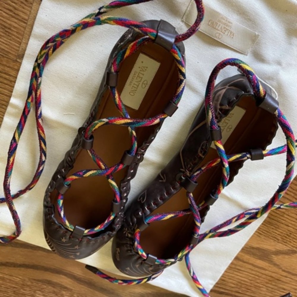 Valentino Garavani New Santeria shoes size 38